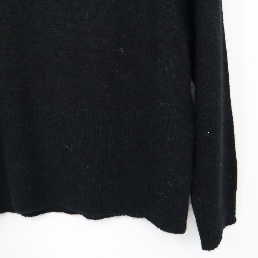 J. Crew High Rib Alpaca Wool Sweater Women XS Black Modern Classic Versatile NWT - Picture 9 of 14